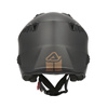 Kask Acerbis Aria 2206 Metaliczny kolor Skuter Trial