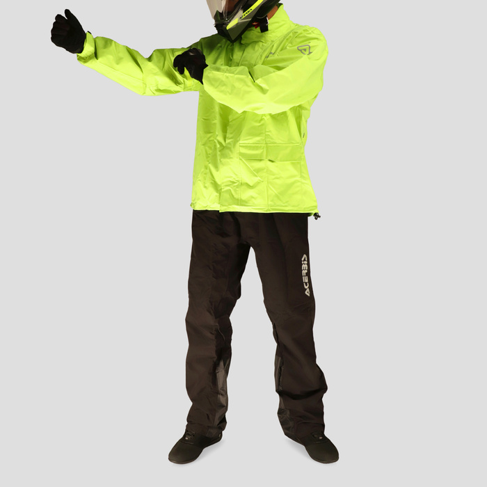 Acerbis Rain Set Line thunder Motorrad-Regenanzug Roller Regenbekleidung Regenschutz
