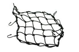 Elastisches Netz zur Sicherung des Ariete-Helms schwarz