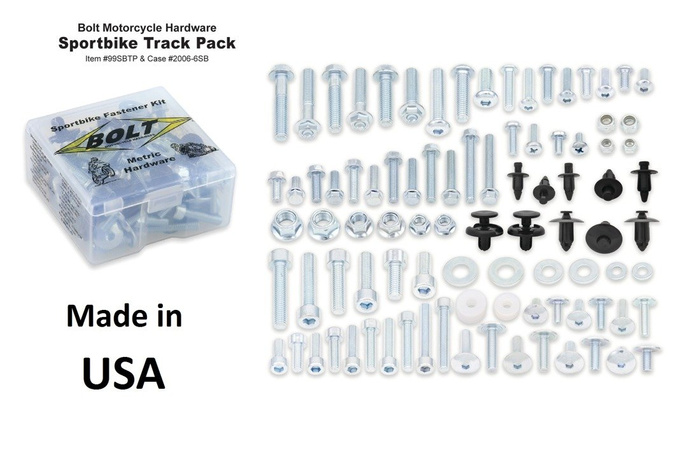 BOLT USA zestaw śrub Track Pack II Sportbike