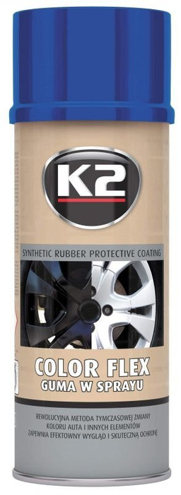 K2 Guma w sprayu Rubber COMP niebieski