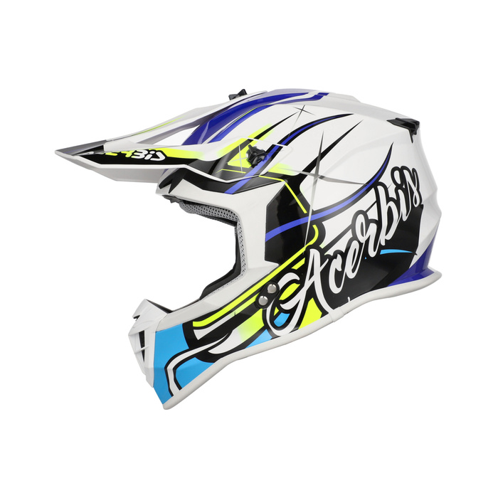 Kask Acerbis LINEAR GRAPHIC homologacja ECE/ONU 22-06 Cross Enduro