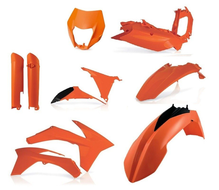 Acerbis pełny zestaw plastików pasuje do KTM EXC; 2012-2013