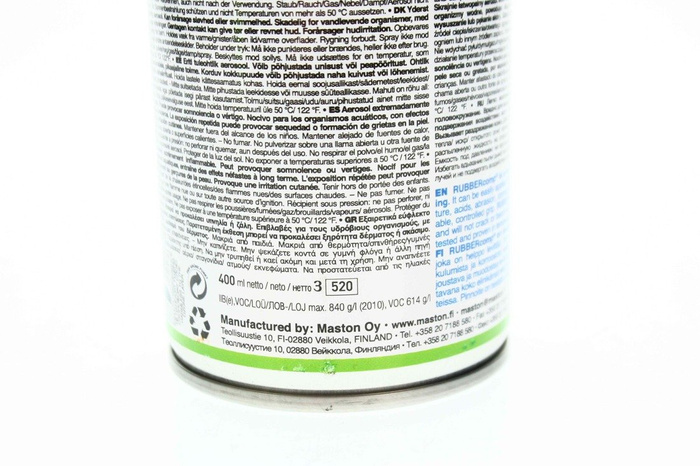 Maston Spray Sprühfolie Flüssiggummi Felgenfolie  400ml Farbe grün FLUO