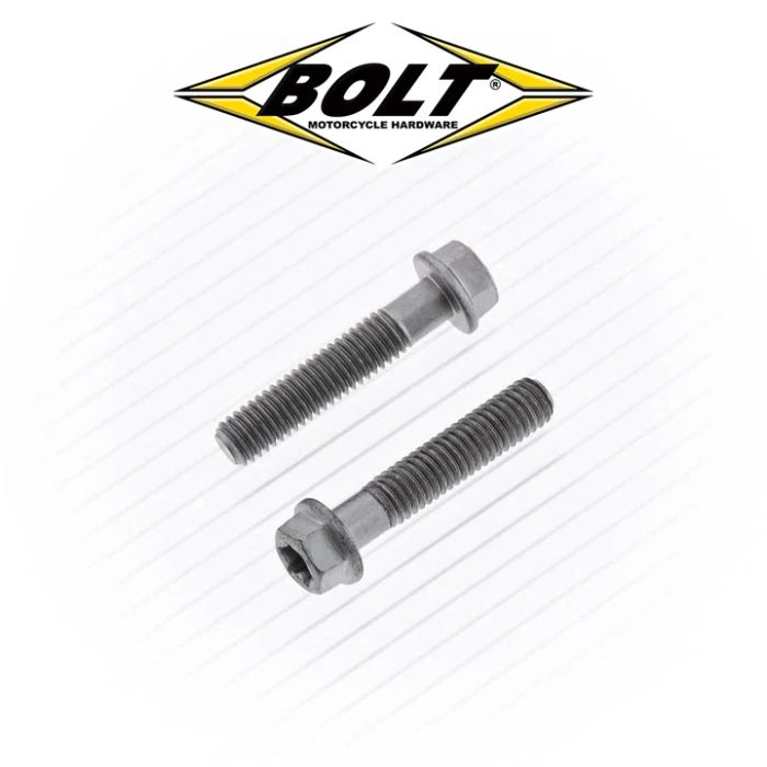 BOLT USA 10x Śruby kołnierzowe Torx M6 Euro Style 8MM 6X30MM