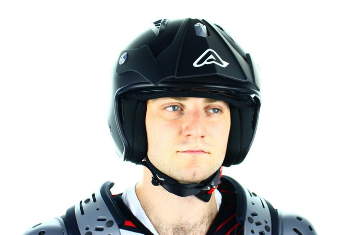 Acerbis Helm Aria Jethelm Enduro Quad Roller Scooter Trial Motorrad Motorcycle