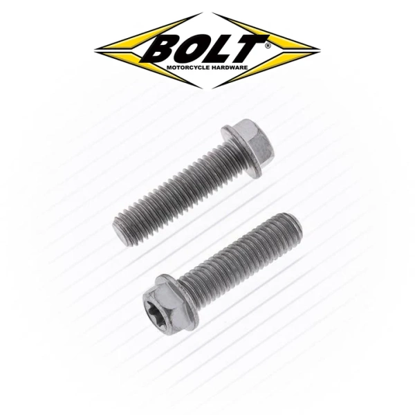 BOLT USA 10x Śruby kołnierzowe Torx Euro Style 10MM 8X30MM