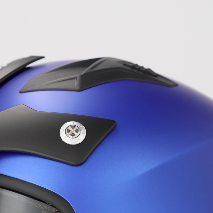 Kask Acerbis Aria 2206 Metaliczny kolor Skuter Trial