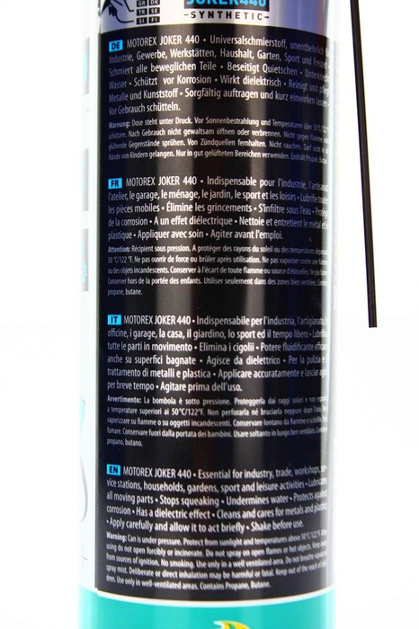 Motorex Joker 440 Synthetic 500ml Universalspray Multifunktionsspray 