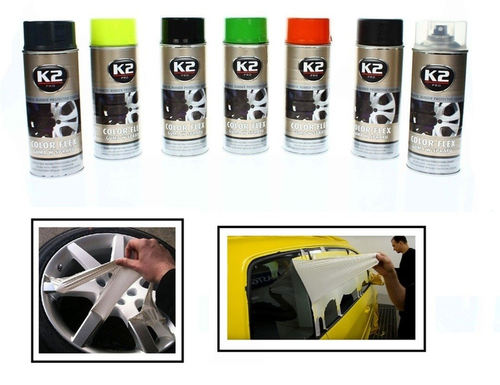 K2 Guma w sprayu Rubber COMP