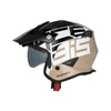 Kask Acerbis JET ARIA homologation 22-06 SPORT Skuter Trial biał-czerw-nieb