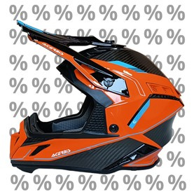 Kask Acerbis Steel Carbon 2206 z małą wadą lakierniczą XS Cross Enduro