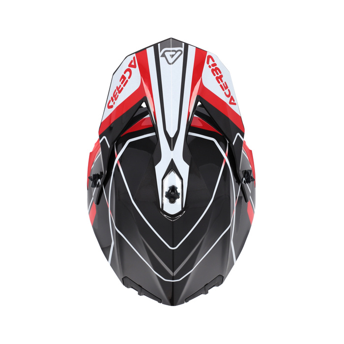 Kask Acerbis LINEAR GRAPHIC homologacja ECE/ONU 22-06 Cross Enduro