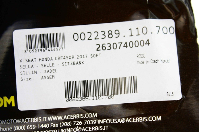 Honda SitzbankX-Seat  CRF 250 2018> CRF 450 2017>