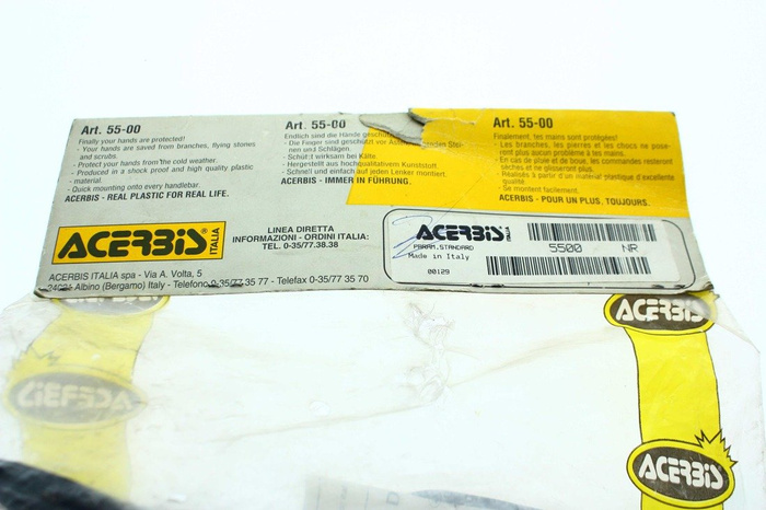 NEW Handguards Acerbis year of production 1996 original VINTAGE Motocross Enduro
