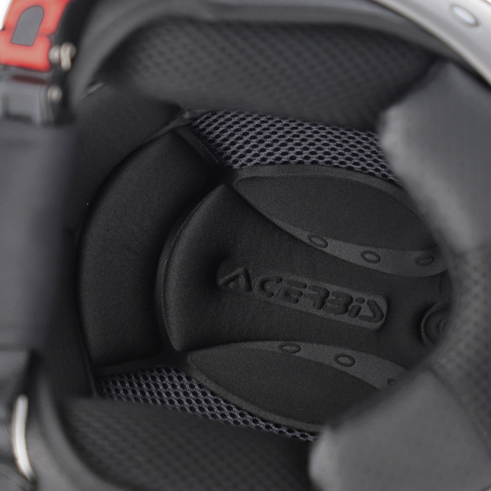 Acerbis Kask Jet Brezza Brązowy Skuter Trial