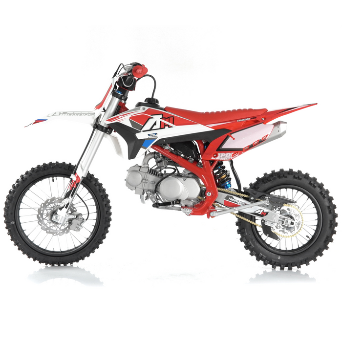 Motocykl AM Thunder 125 e-start, koła 17" i 14" Pit Bike / dla dzieci