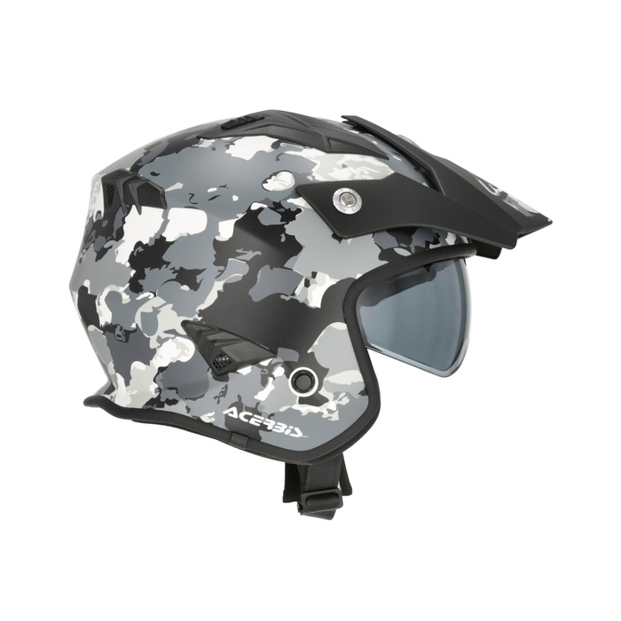Acerbis Helm Jet Aria homologation 22 06 Sport Enduro Quad Scooter Roller Trial Motorradhelm
