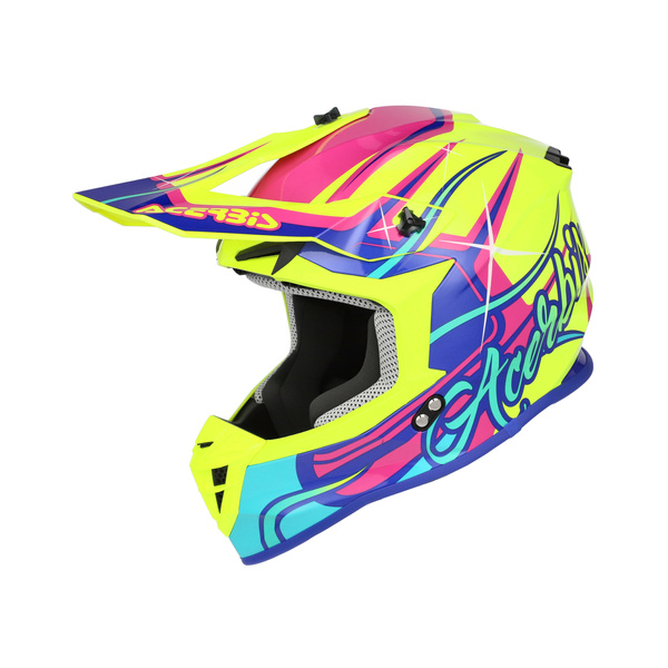 Kask Acerbis LINEAR GRAPHIC homologacja ECE/ONU 22-06 Cross Enduro