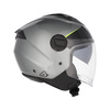 Acerbis Kask Jet Levante Graphic Ciemny szary Skuter Trial