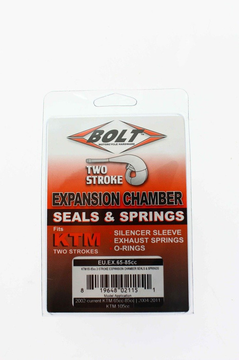 BOLT USA zestaw naprawczy wydechu pasuje do KTM SX 65 - 85 cc