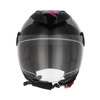 Acerbis Kask Jet Levante Graphic Ciemny szary Skuter Trial