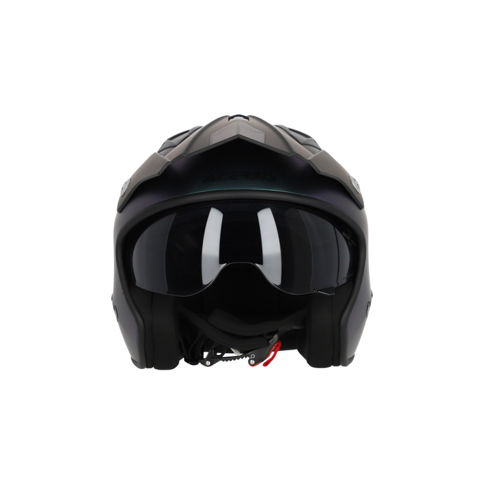 Kask Acerbis Aria 2206 Metaliczny kolor Skuter Trial