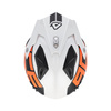 Kask Acerbis JET ARIA homologation 22-06 SPORT Skuter Trial biał-czerw-nieb