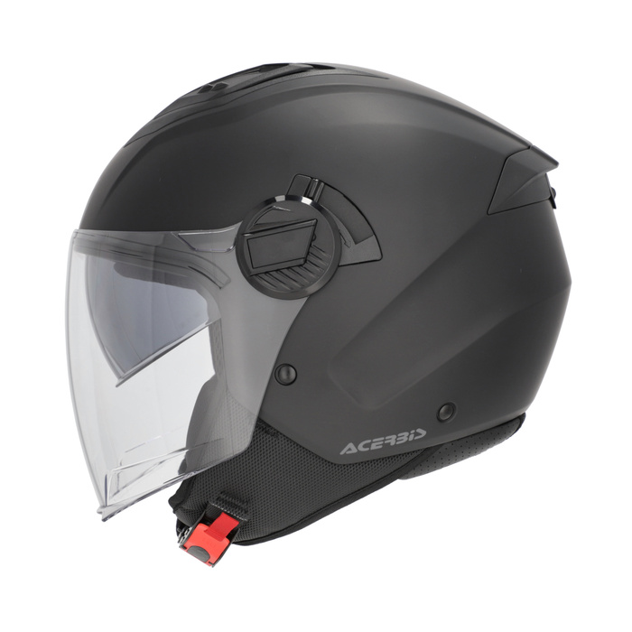 Acerbis Kask Jet Levante Solid Ciemny szary Skuter Trial