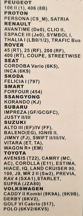 SCT Germany 9563 Scheibenwischer