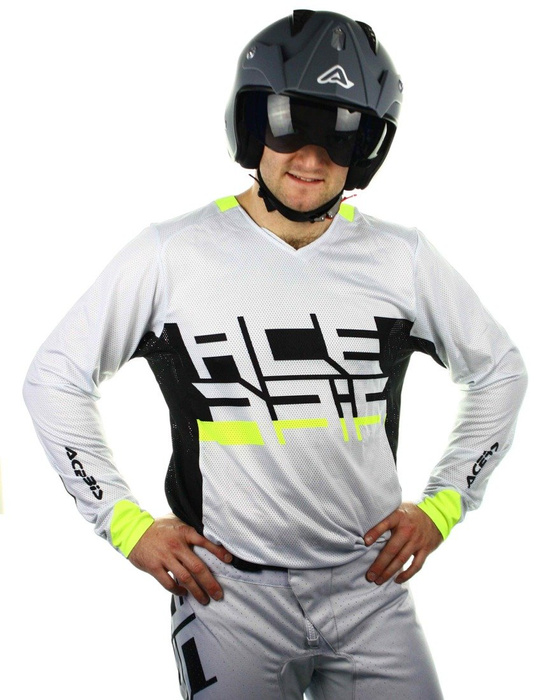 Acerbis Helm Aria Jethelm Enduro Quad Roller Scooter Trial Motorrad Motorcycle
