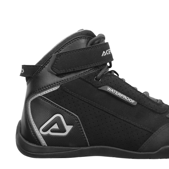 First Step Acerbis Motorradschuhe aus Veloursleder