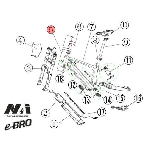 5. NAI Steuerrohrlagersatz e-BRO