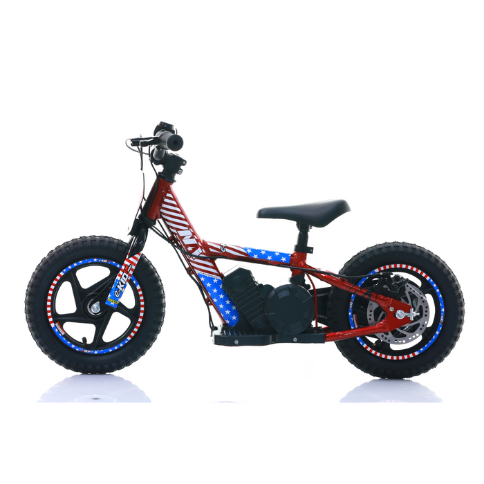 NAI e-KID 12 PRO motocykl elektryczny balansowy dla dzieci, koła 12" z E-ABS