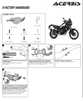 ACERBIS HANDBARY X-FACTORY YAM TT700 / T900 DO YAMAHA TENERE TRACER 2019 > 