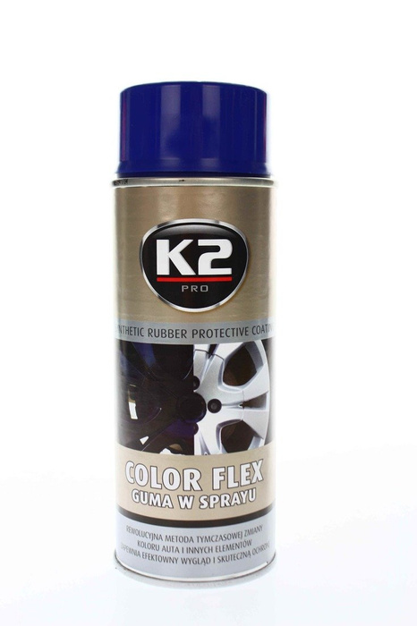 K2 Guma w sprayu Rubber COMP niebieski