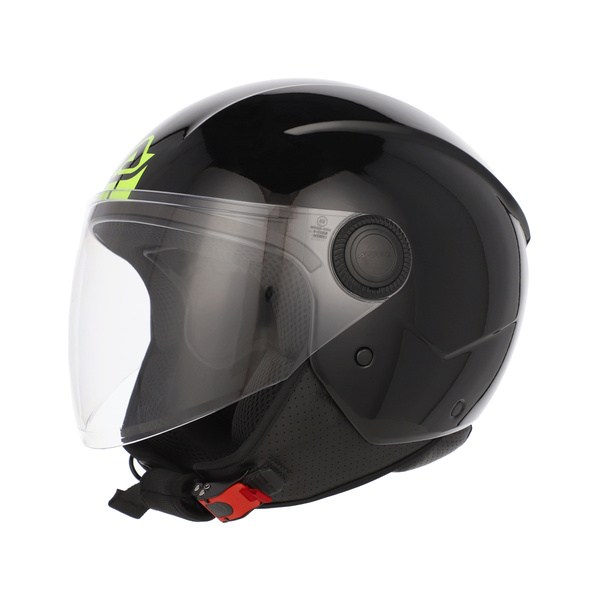 Kask Jet Brezza homologacja 22-06 ECE/ONU Skuter Trial
