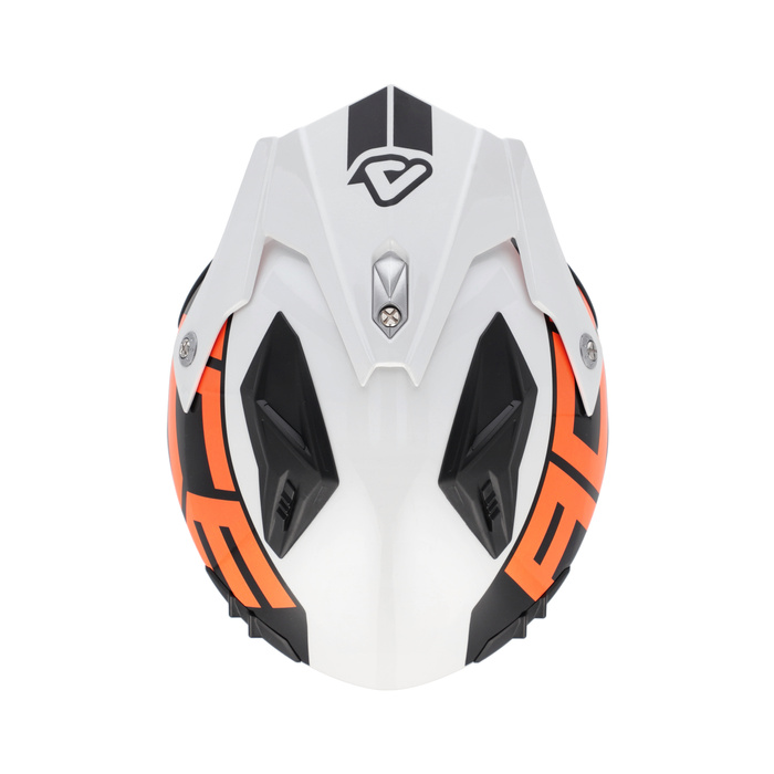 Kask Acerbis JET ARIA homologation 22-06 SPORT Skuter Trial biał-czerw-nieb