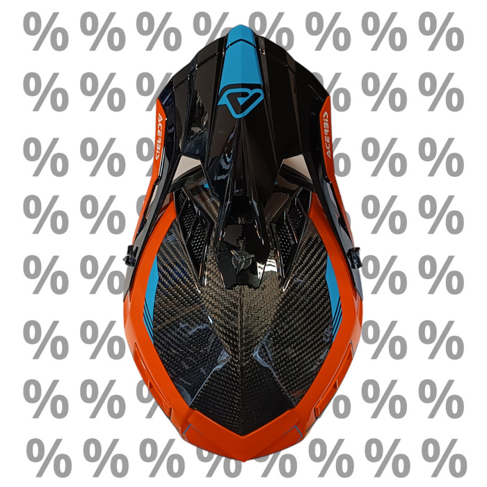 Kask Acerbis Steel Carbon 2206 z małą wadą lakierniczą XXL Cross Enduro