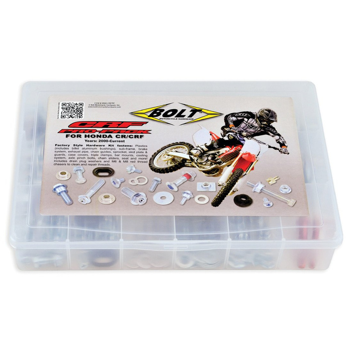 BOLT USA zestaw śrub Pro Pack Honda CR / CRF