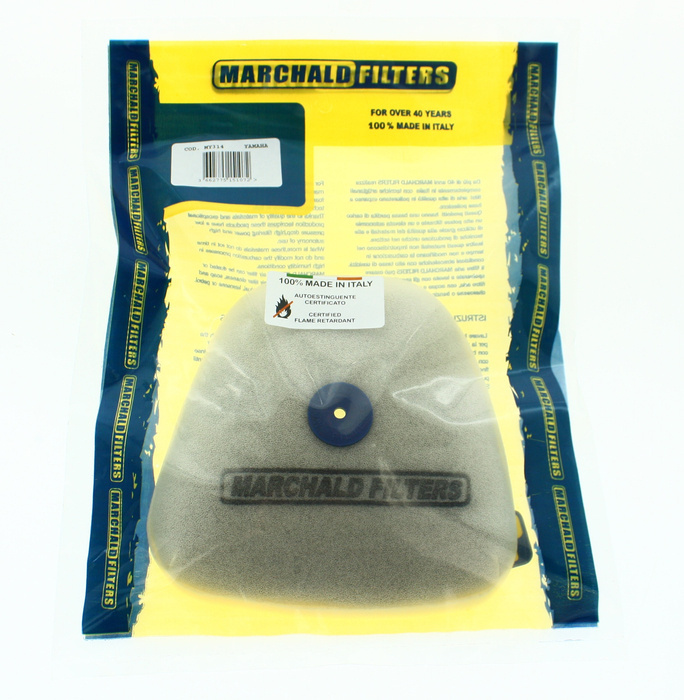 Filtr powietrza samogasnący Marchald Filters Yamaha YZ 250 / 450 WRF 250 / 450 2014-2019