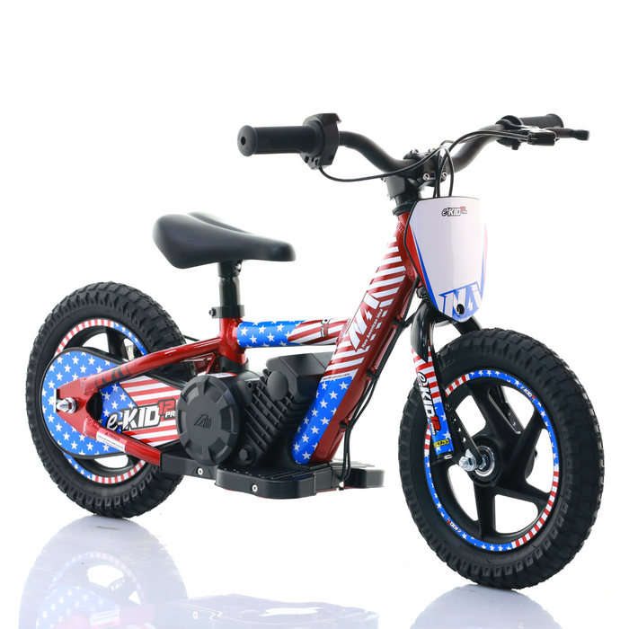 NAI e-KID 12 PRO motocykl elektryczny balansowy dla dzieci, koła 12" z E-ABS