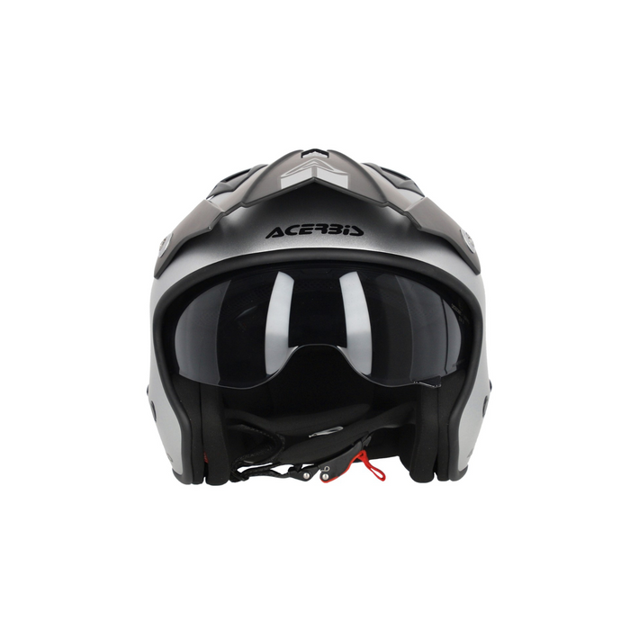 Kask Acerbis Aria 2206 Metaliczny kolor Skuter Trial