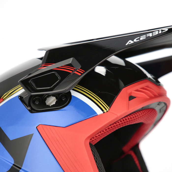 Kask Acerbis WHOOPS GRAPHIC HELMET HOMOLOGACJA ECE/ONU 22 06 Cross Enduro