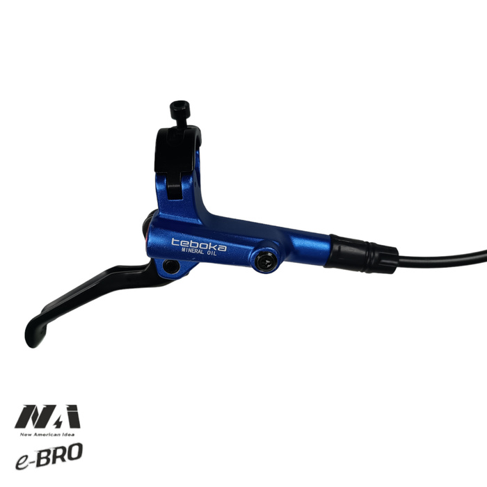 3. NAI blauer vorderer Scheibenbremssatz e-BRO