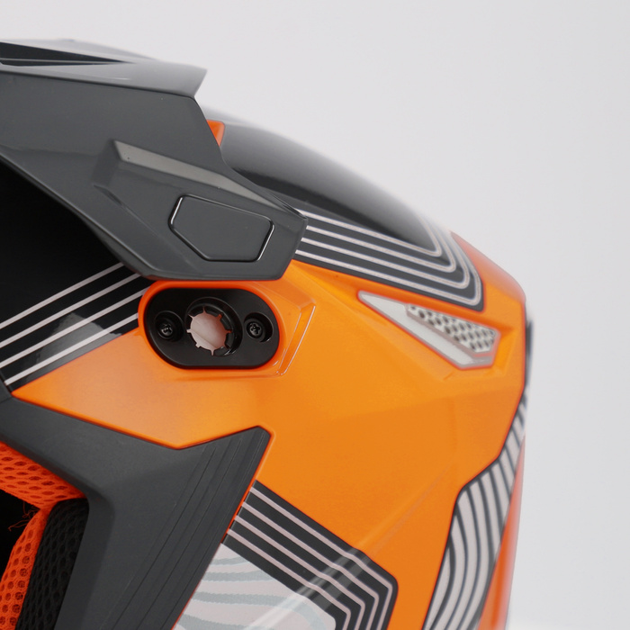 Kask Acerbis WHOOPS GRAPHIC HELMET HOMOLOGACJA ECE/ONU 22 06 Cross Enduro