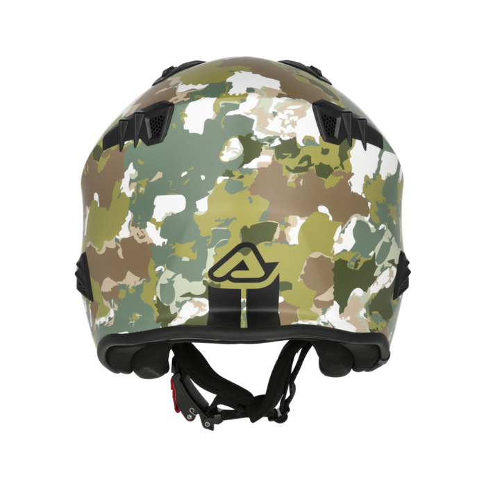 Kask Acerbis JET ARIA homologation 22-06 SPORT Skuter Trial biał-czerw-nieb