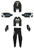 JML MX Personalisierter Aktionssatz: Jersey + Hose + Handschuhe