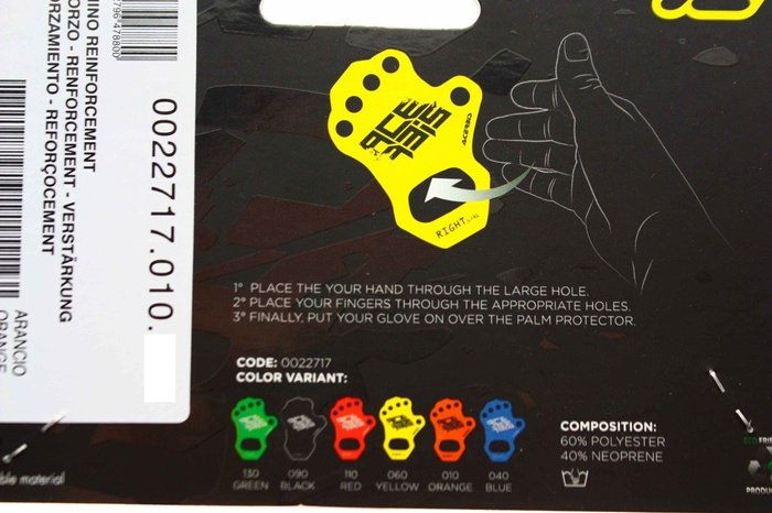 Acerbis Palm Protectors Saver Handflächenschützer Paar Motocross Enduro