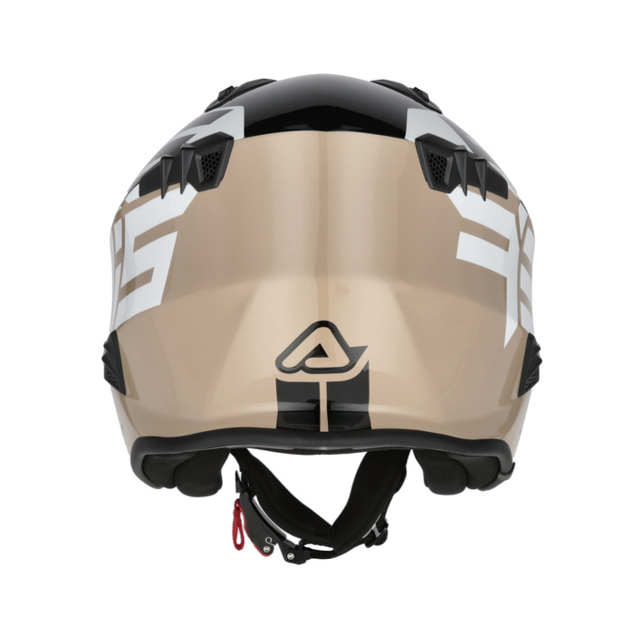 Kask Acerbis JET ARIA homologation 22-06 SPORT Skuter Trial biał-czerw-nieb